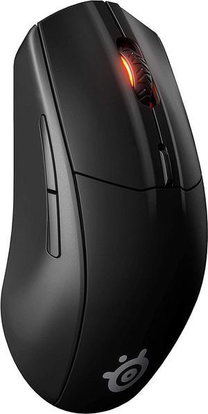 SteelSeries Rival 3 Wireless Gaming Mouse 400 Hour Battery Life Dual Wireless 24 GHz and Bluetooth 50 60 Million Clicks 18000 CPI TrueMove Air Optical Sensor