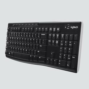 Logitech - K270 Full-size Wireless Membrane Keyboard - Black