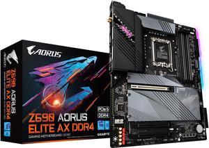 GIGABYTE - Z690 AORUS ELITE AX DDR4 Socket 1700 USB 3.2 Intel Motherboard wit...