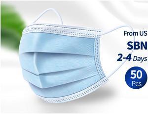 TIMED SPECIAL OFFER STARTS 18:00 Face Mask Disposable Mouth Mask Protective Mask High Quality 50 Pcs SBN FAST DELIVERYS