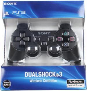 Bluetooth Wireless Dual Shock 3 Six Axis Game Controller for Sony PS3 - Black