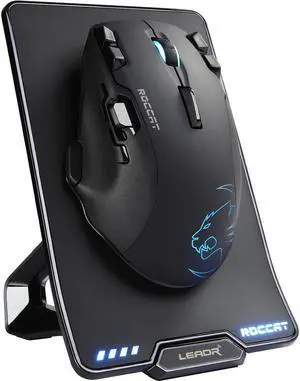 ROCCAT LEADR Wireless Multi-Button RGB Gaming Mouse