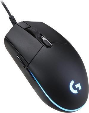 Logitech G PRO Hero Wired Gaming Mouse, 12000 DPI, RGB Lightning, Ultra Lightweight, 6 Programmable Buttons, On-Board Memory, Compatible with PC/Mac - Black