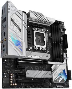 ASUS ROG STRIX B760-G GAMING WIFI DDR5 Gaming Motherboard(Intel LGA1700 mATX ,4xDDR5,1xPCIe 5.0 x16, 2xM.2, 4 xSATA, USB3.2 Gen2x2 Type-C,1xHDMI, 1xDP,WiFi 6E 2.5Gb Ethernet, Aura Sync)