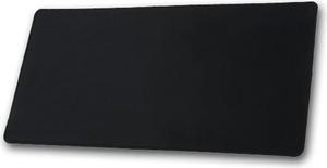 Large Gaming Mouse Pad with Stitched Edges Ultra Large Rubber Keyboard Mat[23.6x11.8In] Extended Mouse Pad with Non-Slip Natural Rubber Base for Gamer/Desktop/Office/Home (600x300mm Black)