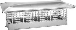The Forever Cap® 13 x 24-Inch Stainless Steel Double Flue Chimney Cap