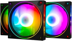 SUIUBUY 3 Pack Cooling Fan Computer Case Fans 120mm 5V addressable RGB Header, for PC case Fan, Cooler Fan, w/Remote SUIUBUY 3 Pack Cooling Fan Computer Case Fans 120mm 5V addressable RGB Header, for PC case Fan, Cooler Fan, w/Remote