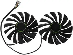 2pcs 95MM PLD10010S12HH 6Pin Graphics Video Card Cooler VGA Fan For MSI GTX970 GeForce GTX 970 GAMING Dual Fans Twin Cooling Fan