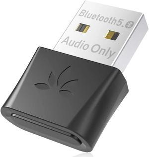 DG80 USB Bluetooth Audio Adapter for Connecting Headphones to PS5, PS4, Switch, PC. Wireless Audio Dongle with aptX Low Latency Support, No Driver Installation