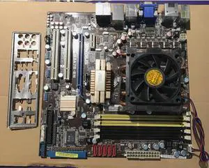 Asus M3A78-EM AM2 Motherboard with AMD Athlon 64 x2 Dual Core 6000+ & Heatsink
