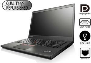 Lenovo ThinkPad T450s 14" CI5-5200U 2.2GHz 8GB DDR3 256GB SSD Windows10 Pro