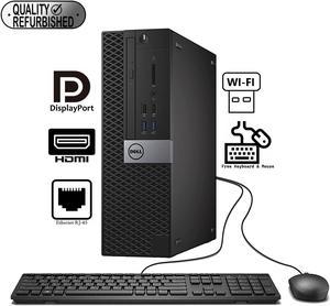 DELL OptiPlex 7040 SFF Desktop Computer Intel Core i5-6500 3.2GHz 16GB DDR4, 512GB SSD, DVD WIFI, Windows 10 Pro