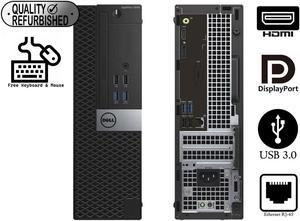 Dell OptiPlex 3040 SFF Desktop Intel Core i5-6500 3.2GHZ, 8GB DDR3, 1TB SSD Keyboard & Mouse, Windows 10 Pro