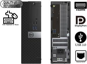 Dell OptiPlex 3040 SFF Desktop Intel Core i5-6500 3.2GHZ, 8GB DDR3, 512GB SSD Keyboard & Mouse, Windows 10 Pro