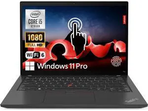 Lenovo ThinkPad T14 Gen 3, Business Laptop, Intel Core i5-1245U, 16GB RAM, 512GB SSD, 14" FHD, Touchscreen, Windows 11 Pro