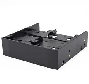 2.5" 3.5" SDD HDD Hard Disk Drive to 5.25" Floppy Drive Mounting Bracket Adapter 2.5" 3.5" SDD HDD Hard Disk Drive to 5.25" Floppy Drive Mounting Bracket Adapter