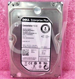 (NOT FOR HOME PC!) DRMYH ST4000NM0023 Dell COMPELLENT 4TB 7.2K RPM 6Gb/s 3.5" NL SAS HDD Hard Drive (NOT FOR HOME PC!) DRMYH ST4000NM0023 Dell COMPELLENT 4TB 7.2K RPM 6Gb/s 3.5" NL SAS HDD Hard Drive