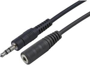 4XEM 4X35MF10 4XEM 10FT 3.5MM Stereo Mini Jack M/F Headphone Extension Cable - Mini-phone for Audio Device, Headphone - Extension Cable - 10 ft - 1 x Mini-phone Female Stereo Audio - 1 x Mini-phone