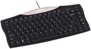 Evoluent Essentials Full Featured Compact Wired Keyboard Black (3189879)