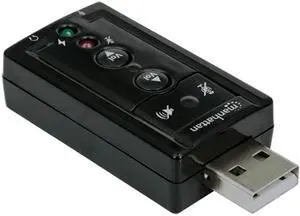 USB-A SOUND ADAPTER 3.5MM-