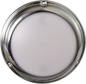 LUMITEC INC 101097 Lumitec touchdome stainless steel dome light - white dimming & blue dimming lights