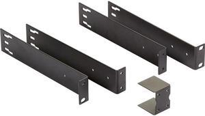 Black Box Rack Mount For Kvm Extender Kvm Switch - Black - Taa Compliant