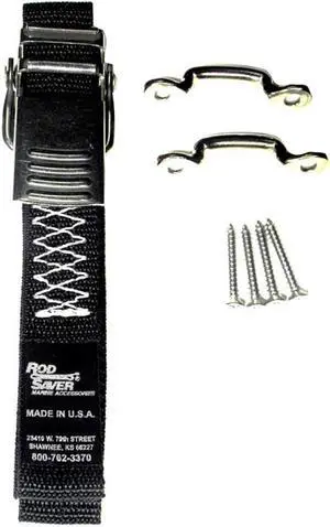 Rod Saver Stainless Steel Battery/Gas Tank Tie-Down - 48"