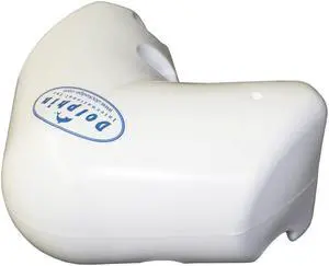 Dock Edge Dolphin Dockside Bumper 12 x 12 Corner-White - 1064-W-F