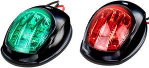 Sea-Dog Black Led Navigation Lights - Port & Starboard
