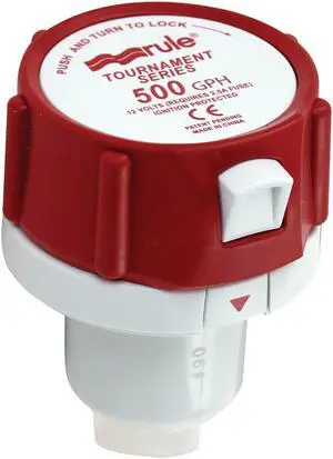Rule 500 Gph Replacement Motor Cartridge F/Tournament Series Pumps