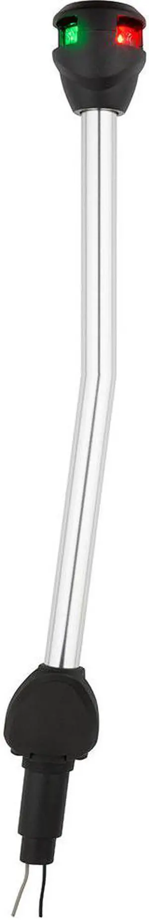 Attwood Lightarmor Bi-Color Navigation Pole Light - Angled - 14"
