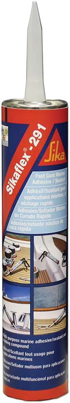 Sika Sikaflex® 291 Fast Cure Adhesive & Sealant 10.3Oz(300Ml) Cartridge - White