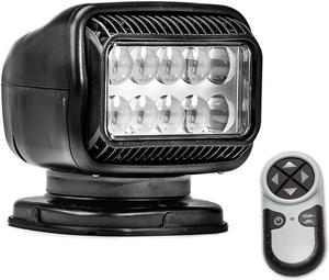 Golight Radioray Gt Series Permanent Mount - Black Led - Wireless Handheld Remote