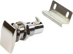 Sea-Dog Push Button Cabinet Latch - Rectangular