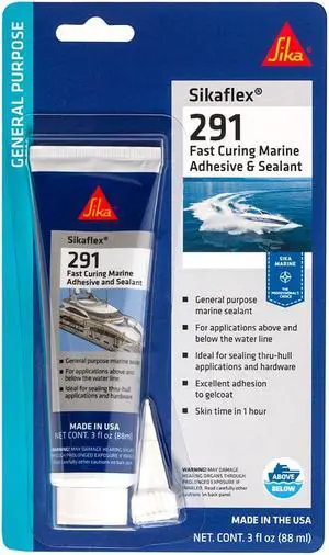 Sika Sikaflex® 291 Fast Cure - White - 3Oz Tube