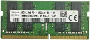 SK Hynix HMA82GS6CJR8N-XN 16GB DDR4 3200 16GB 2Rx8 PC4-3200AA-SE1-11 For Laptop