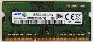 M471B5173DB0-YK0 DDR3 4GB 1600 1RX8 PC3L-12800S 1.5V for Laptop