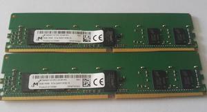 Micron MTA9ASF1G72PZ-2G3B1 8GB 1RX8 DDR4 2400 REG For Server