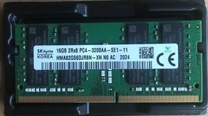 SK Hynix HMA82GS6DJR8N-XN 16GB DDR4 3200 2Rx8 PC4-3200AA-SE1-11 For Laptop