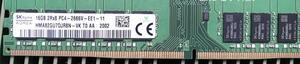 SK Hynix HMA82GU7DJR8N-VK 16GB 2RX8 PC4-2666V ECC UDIMM FOR Server