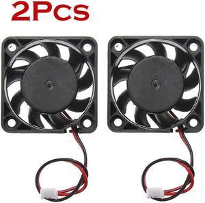 rgb cooling fan 2Pcs 12V Mini Computer Fans Cooling Small 40mm x 10mm DC Brushless with 2-pin HOT 2017 Nov29