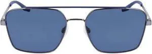 CONVERSE-CV101S ACTIVATE 070 Aviator Sunglasses Satin Gunmetal/Navy Blue Solid