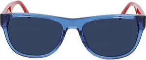 CONVERSE-CV500S ALL STAR 430 Rectangle Sunglasses Crystal Rush Blue Dark Blue Solid