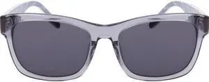 CONVERSE-CV501S ALL STAR 020 Square Sunglasses Crystal Light Carbon Dark Gray Solid