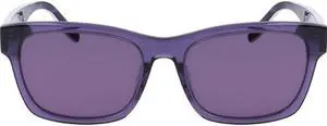 CONVERSE-CV501S ALL STAR 501 Square Sunglasses Crystal Court Purple Purple Solid