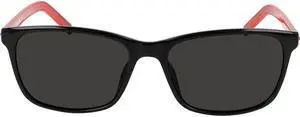 CONVERSE-CV506S CHUCK 001 Rectangle Sunglasses Black Black Solid