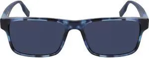 CONVERSE-CV520S RISE UP 460 Rectangle Sunglasses Blue Tortoise Blue Solid
