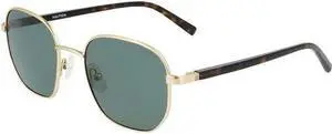 NAUTICA-N5139S 720 Rectangle Sunglasses Matte Gold Green