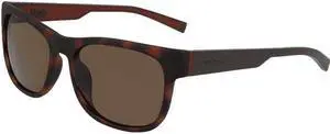 NAUTICA-N6243S 215 Rectangle Sunglasses Matte Dark Tortoise Brown