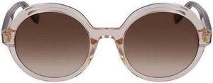 NEW Salvatore Ferragamo SF978S 602 Crystal Rose Sunglasses with Brown Lenses